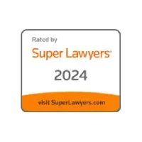 Insignia de Super Lawyers 2024 - Abogado de Lesiones Personales en Nueva York - The Platta Law Firm