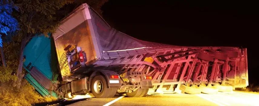 Accidente de Camion Acodillado en Nueva York