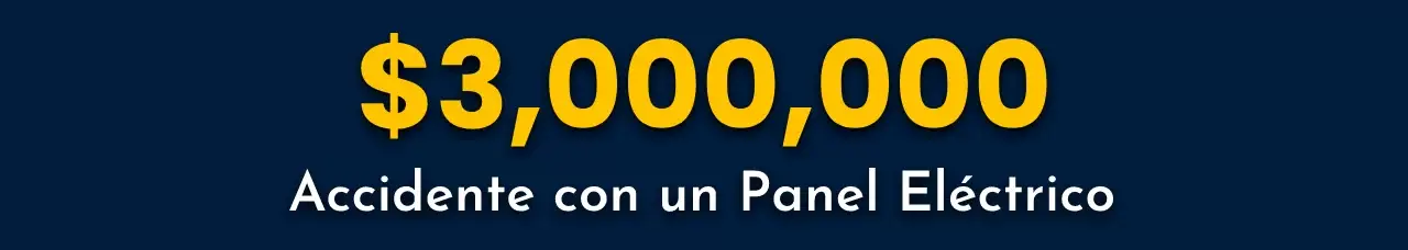 Acuerdo de Accidente por $3,000,000.