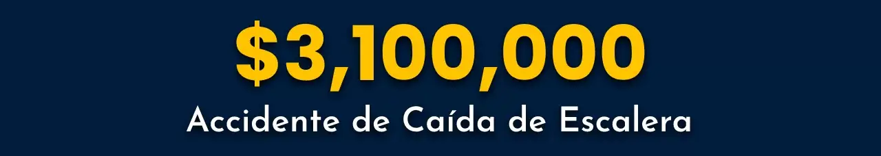 Acuerdo de Accidente por $3,100,000.