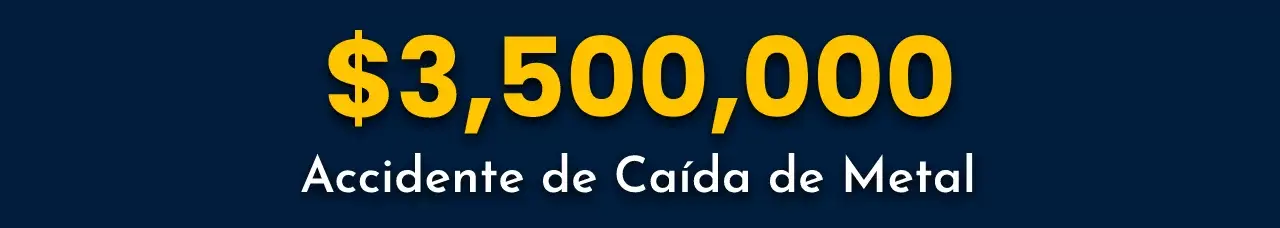 Acuerdo de Accidente por $3,500,000.