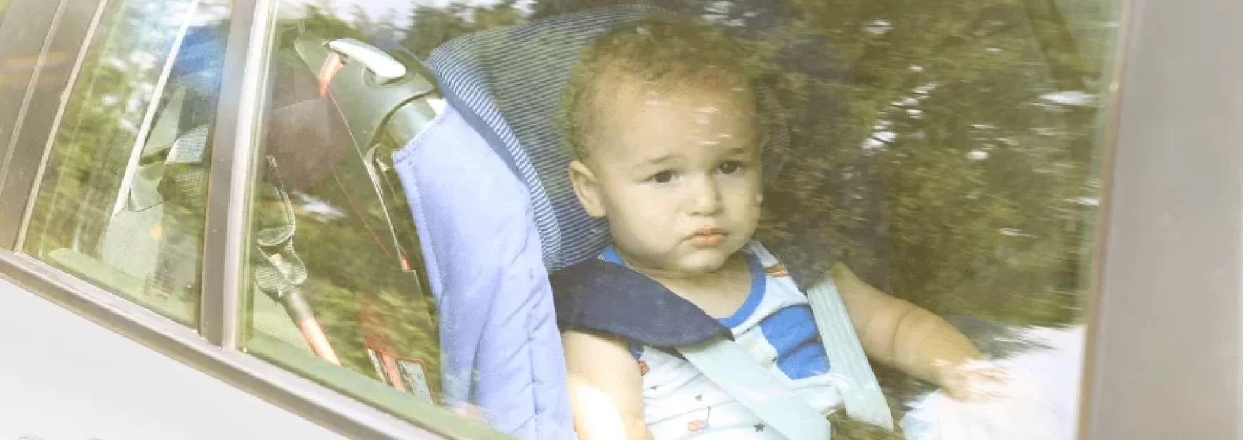 Cuando hay niños en el carro y se produce un accidente